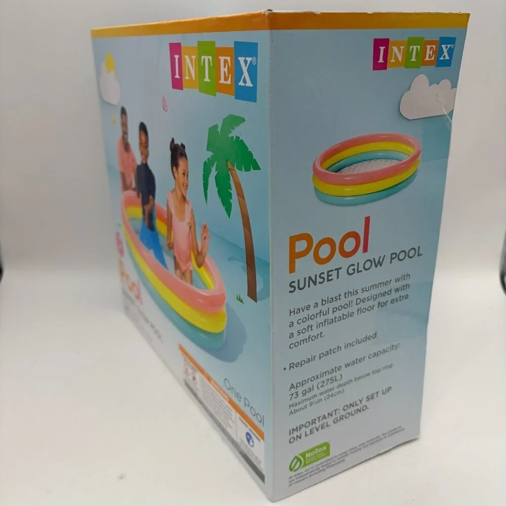 Intex Sunset Glow Kids Inflatable Pool 58
